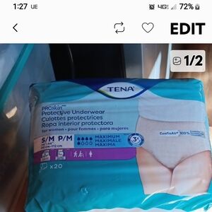 Skin WoMen's Protective Briefs - White and Teal Packaging